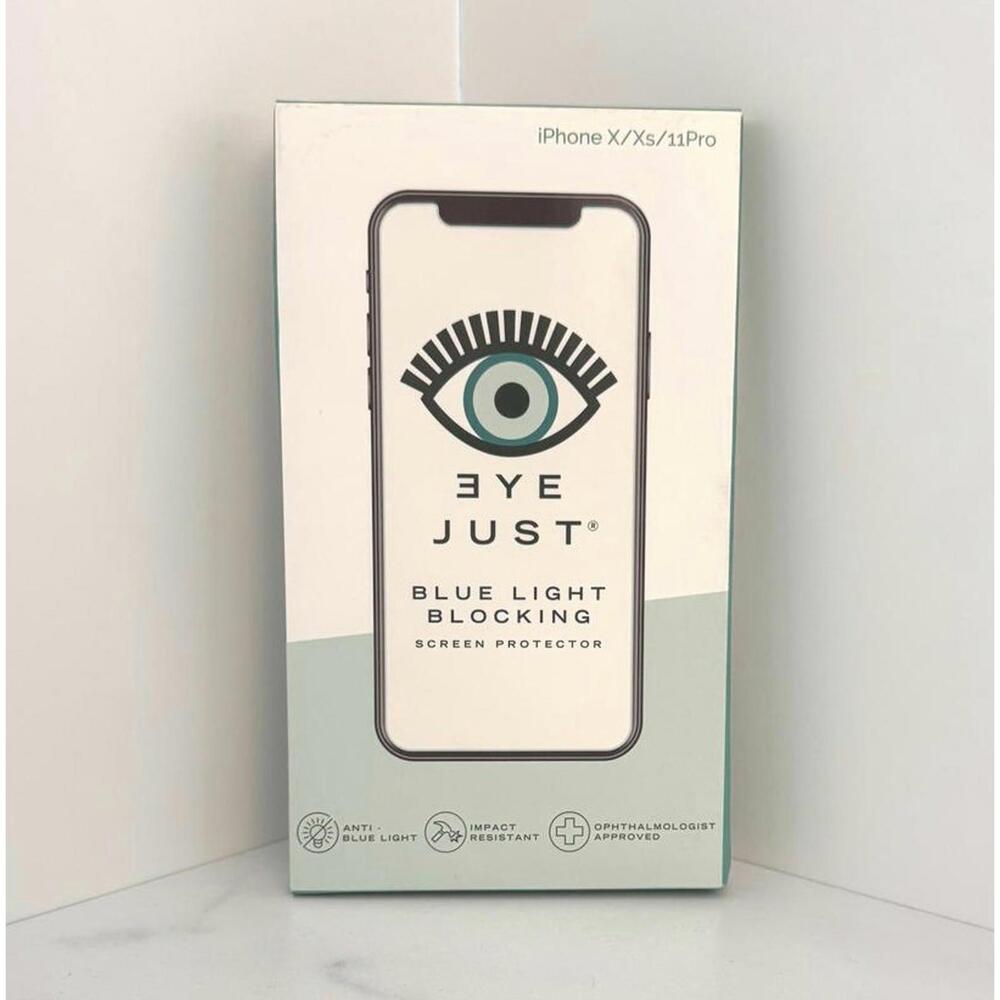 EYE JUST Blue Light Blocking Screen Protector for iPhone X/XS/XR/11 Pro